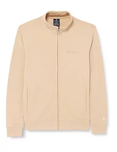 Champion Męska bluza Legacy American Classics Heavy Power blend Terry z małym logo na zamek błyskawiczny, ciemnobrązowa, XXXL - Bluzy męskie - miniaturka - grafika 1