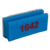 Ściereczki, gąbki, czyściki - Myjka VILEDA Antyrys, niebieska, 7x15 cm - miniaturka - grafika 1