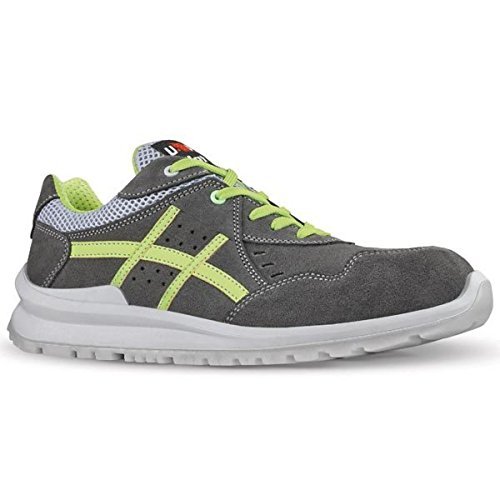 UPOWER Unisex UF20126-42 buty przemysłowe, Gris Jaune, 42 EU