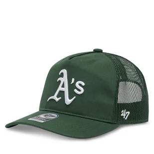 Czapka z daszkiem 47 Brand MLB Oakland Athletics Mesh '47 HITCH B-MSHTC18GWP Zielony - Czapki damskie - miniaturka - grafika 1