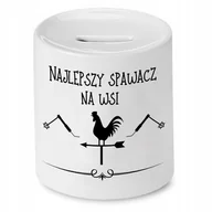 Skarbonki - Dla Skoczka Skarbonka na Urodziny Na Prezent z Nadrukiem ze Zdjęciem + Opakowanie na prezent (wzór 04) - miniaturka - grafika 1