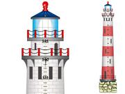 Wyposażenie pokoiku dziecięcego - Miarka wzrostu dla dzieci Latarnia / ePokoik - miniaturka - grafika 1