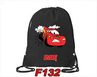 WOREK SZKOLNY NA WF SPORTOWY CZERWONE WYŚCIGOWE AUTKO MÓWIĄCE - IMIĘ - Torby szkolne WOREK SZKOLNY NA WF SPORTOWY CZERWONE WYŚCIGOWE AUTKO MÓWIĄCE - IMIĘ - Torby szkolne - miniaturka - grafika 1