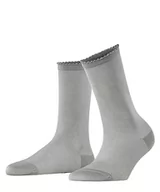 Skarpetki damskie - FALKE Kobiety Skarpety Bold Dot W SO Trwała Organiczna Bawełna jednokolorowe 1 Para, Szary (Silver 3290), 39-42 - miniaturka - grafika 1