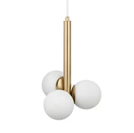 Lampy sufitowe - Lampa zwisająca Perla 40779 Sigma bubble do sypialni złota biała - miniaturka - grafika 1
