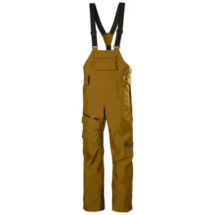 Helly Hansen Powderqueen Bib, spodnie narciarskie, damskie, jasnobr?zowy - Spodnie narciarskie - miniaturka - grafika 1