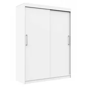 Szafy - Akord Fabryka mebli SZAFA PRZESUWNA 150cm CLP MONO BIAŁA OP0LSZABIABL150CLP - miniaturka - grafika 1