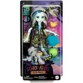 Lalki dla dziewczynek - Lalka MONSTER HIGH Wyspa Straszy-raj Frankie Stein HRP68 - miniaturka - grafika 1