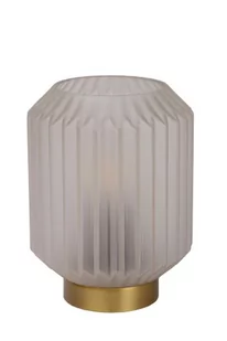 Lucide Nocna LAMPKA stojąca SUENO 45595/01/31 loftowa LAMPA stołowa złota biała 45595/01/31 - Lampy stojące - miniaturka - grafika 1