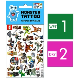 TATUAŻE ZMYWALNE DLA DZIECI LEGO JURASSIC WORLD WZORY ORYGINALNE - Zabawki kreatywne TATUAŻE ZMYWALNE DLA DZIECI LEGO JURASSIC WORLD WZORY ORYGINALNE - Zabawki kreatywne - miniaturka - grafika 1