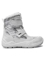Buty dla dziewczynek - Primigi Śniegowce 6882500 D GORE-TEX Srebrny - miniaturka - grafika 1