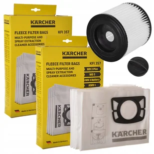 WORKI FILTR KARCHER DO ODKURZACZA WD3 WD2 SE 4001 - Worki do odkurzaczy - miniaturka - grafika 1