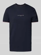 Koszulki męskie - T-shirt z nadrukiem z logo - miniaturka - grafika 1