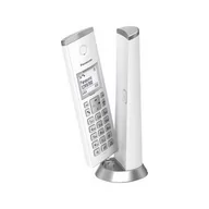 Telefony stacjonarne - Panasonic KX TGK210FXW DECT - miniaturka - grafika 1