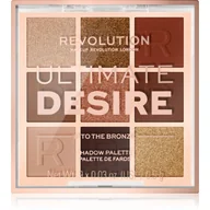 Cienie do powiek - Makeup Revolution London Ultimate Desire cienie do powiek 8,1 g dla kobiet Into The Bronze - miniaturka - grafika 1