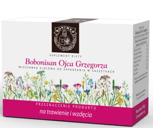 BOBONISAN Ojca Grzegorza fix do zaparzania Bonimed 25 saszetek - Zioła - miniaturka - grafika 1