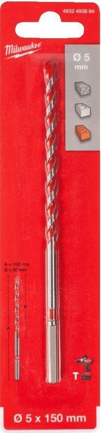 Milwaukee Wiertło WIERTŁO DO BETONU TCT 5 x150mm PREMIUM