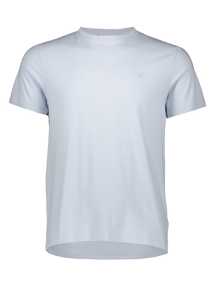 Calvin Klein Koszulka w kolorze błękitnym