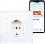 Systemy inteligentnych domów - Blow Inteligentne gniazdko podtynkowe WiFi sterowane TUYA - miniaturka - grafika 1