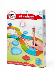 SPIROGRAF DUŻY ZESTAW DO RYSOWANIA WZORÓW 35 elem - Zabawki kreatywne - miniaturka - grafika 1