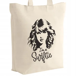Torba bawełniana z dnem na zakupy 42x38x10 Taylor Swift Swiftie - Torby i wózki na zakupy - miniaturka - grafika 1