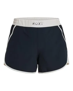 Roxy Spodenki z elastyczną talią BOLD MOVES 2.0 SZORTY Młode Damskie Czarne XXL - Spodenki damskie - miniaturka - grafika 1