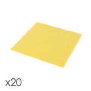 Folia, papier śniadaniowy, serwetki - Tescoma Serwetki FANCY HOME, żółte - miniaturka - grafika 1