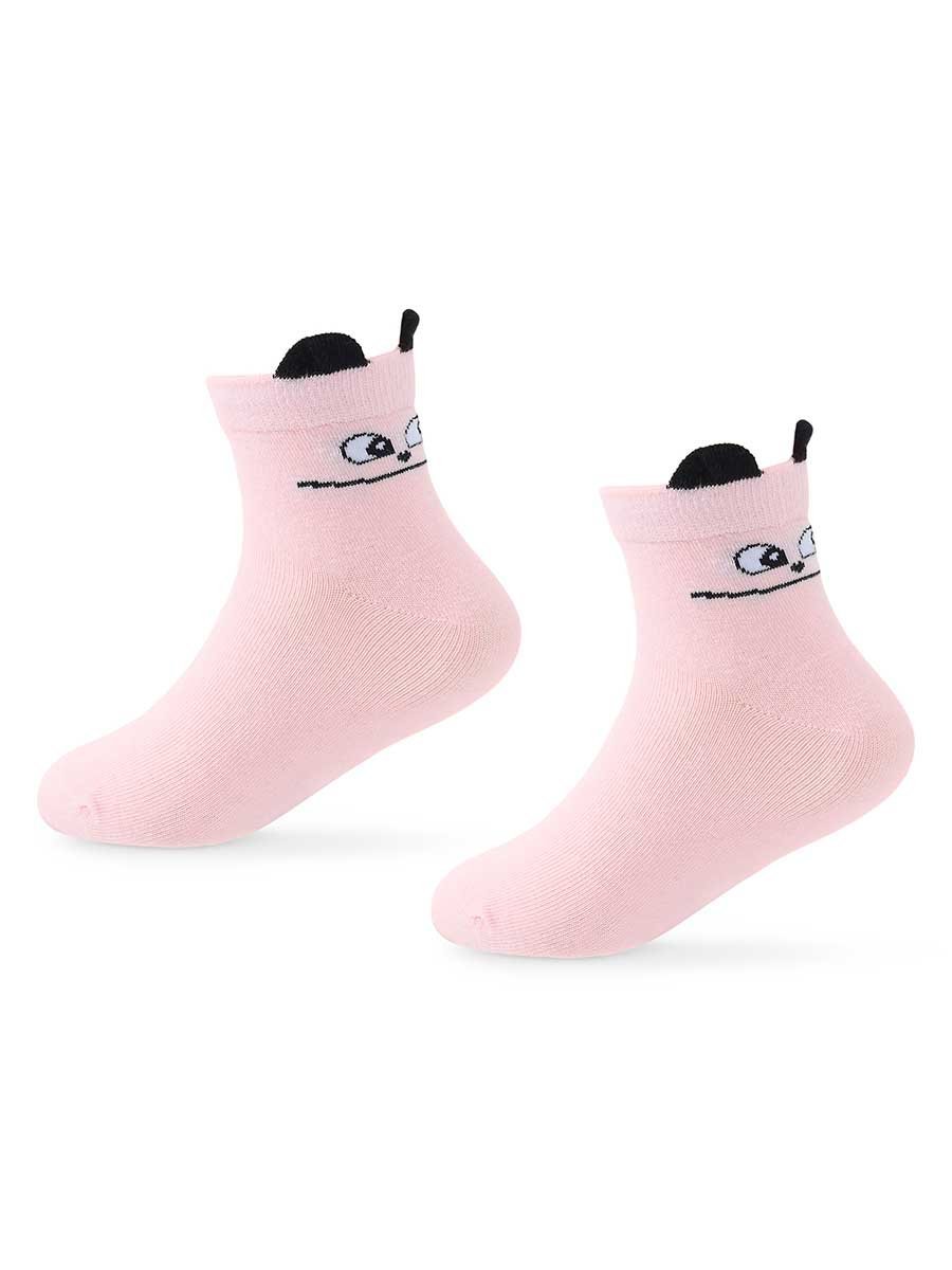 Niemowlęce dziewczęce stopki 3D jasnoróżowe Be Snazzy r.18/20