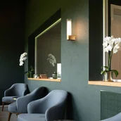 Lampy ścienne - SLV kinkiet do łazienki Lygant pojedynczy, kolor mosiądz, aluminium - miniaturka - grafika 1