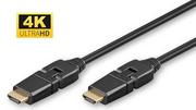 Kable - MicroConnect Kabel HDMI HDMI 1.5 Czarny HDM19191.5FS - miniaturka - grafika 1
