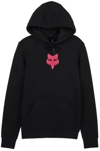 bluza damska FOX FOX HEAD FLEECE PO HOODIE Black/Pink - Bluzy damskie - miniaturka - grafika 1