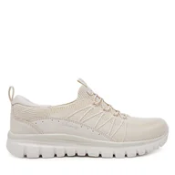 Sneakersy damskie - Sneakersy Skechers Graceful - Picture Perfect 100702/OFWT Biały - miniaturka - grafika 1