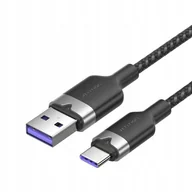 Kable USB - Kabel USB 2.0 A do USB-C 6A Vention CTOBH 2M (czarny) - miniaturka - grafika 1