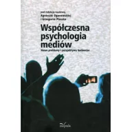 Psychologia - Impuls Współczesna psychologia mediów - Agnieszka Ogonowska, Grzegorz Ptaszek - miniaturka - grafika 1