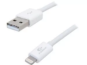 Luxa2 Thermaltake Thermaltake kabel Lightning MFi 1m biały PO-APP-PCL1WH-00 - Akcesoria do tabletów i e-booków - miniaturka - grafika 1