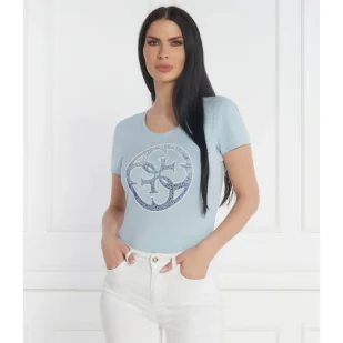 GUESS T-shirt | Slim Fit - Koszulki i topy damskie - miniaturka - grafika 1