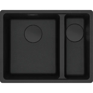 Franke Zlewozmywak Maris MRG 160-34-15 Onyx 1,5 komory 125.0740.840 - Zlewozmywaki - miniaturka - grafika 1