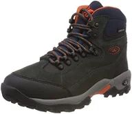 Buty trekkingowe męskie - Lico MILAN Męskie Buty trekkingowe i turystyczne, antracytowy/pomarańczowy, 38 EU - miniaturka - grafika 1