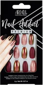 Sztuczne paznokcie i akcesoria - Ardell Nail Addict Premium zestaw zestaw Red Cateye - miniaturka - grafika 1