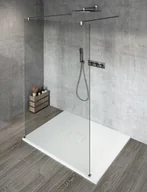 Kabiny prysznicowe - GELCO Kabina prysznicowa przyścienna VARIO CHROM WALK IN 110x200 szkło przezroczyste z powłoką Coated Glass GX1211GX2210 - miniaturka - grafika 1
