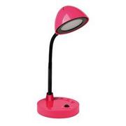 Lampy stojące - Ideus Lampa biurkowa LED Roni 4 W różowa 02874 - miniaturka - grafika 1
