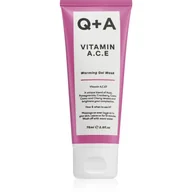 Maseczki do twarzy - Q+A Q+A Vitamin A.C.E Warming Gel Mask maseczka do twarzy 75 ml - miniaturka - grafika 1