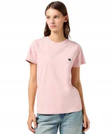Koszulki i topy damskie - T-shirt Wrangler REGULAR TEE 112362576 Silver Pink S - miniaturka - grafika 1