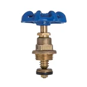 Zawory i kraniki - Głowica mosiężna 1/2" Invena - miniaturka - grafika 1