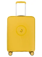 Walizki - Walizka mała Puccini Mykonos - żółty - miniaturka - grafika 1