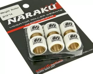 Ciężarki Variomatik Naraku HD Heavy Duty 18 x 14 mm - 12,10 g - Części motocyklowe - miniaturka - grafika 1