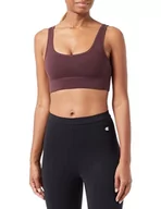 Biustonosze - Champion Biustonosz Sportowy Damski, Ciemnobrązowy, XL - miniaturka - grafika 1