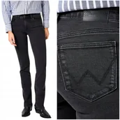Spodnie damskie - Wrangler BOOTCUT Blackout rozszerzane damskie spodnie jeansowe W27 L30 - miniaturka - grafika 1