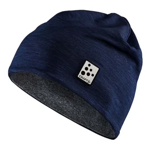Czapka CRAFT MICROFLEECE HAT 1911719-396200 – Granatowy - Czapki męskie - miniaturka - grafika 1