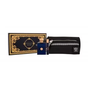 Versace Pour Homme Dylan Blue, zestaw kosmetyków, 2 szt. + kosmetyczka - Zestawy perfum męskich - miniaturka - grafika 2